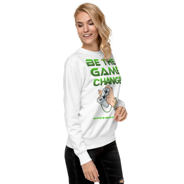 Embrace the Power of Self-Belief with Our 'Be the Game Changer' Unisex Sweatshirt! - Image 24