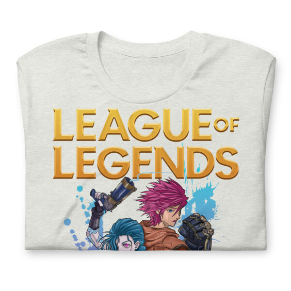 Tales of Valor Unisex Tee: League of Legends Arcane - Image 22