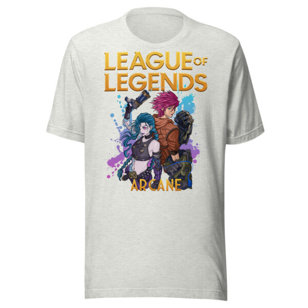 Tales of Valor Unisex Tee: League of Legends Arcane - Image 41