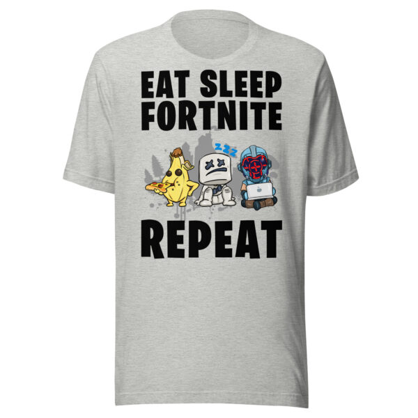 Victory Royale Routine Unisex Tee: Fortnite Cycle - Image 39