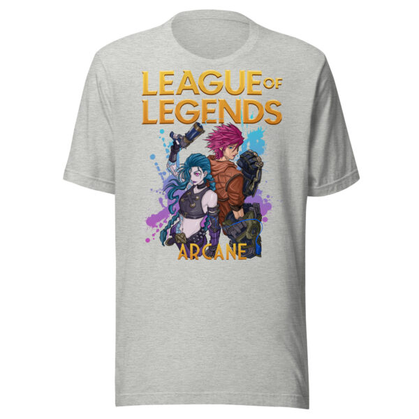 Tales of Valor Unisex Tee: League of Legends Arcane - Image 39