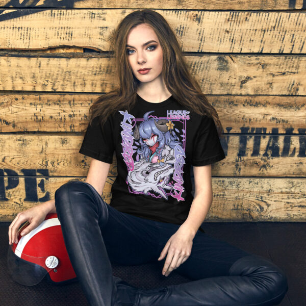 Ethereal Hunter Unisex Tee: League of Legends Kindred - Image 2