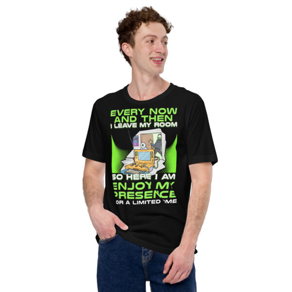 Rare Appearance Edition: 'Enjoy My Presence' Gamer Unisex T-Shirt - Image 5