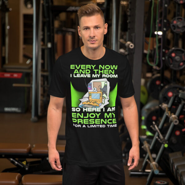 Rare Appearance Edition: 'Enjoy My Presence' Gamer Unisex T-Shirt - Image 14