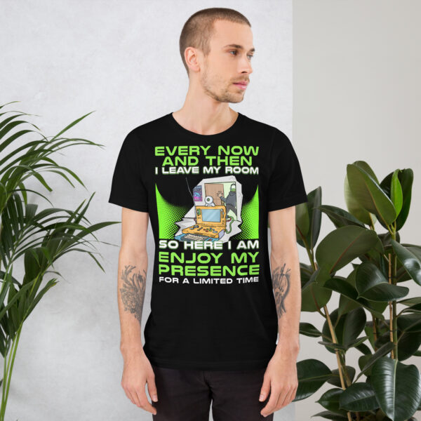 Rare Appearance Edition: 'Enjoy My Presence' Gamer Unisex T-Shirt - Image 17