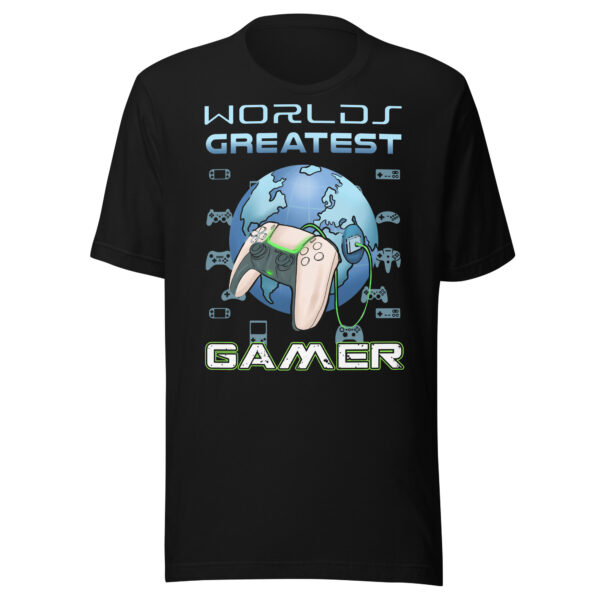 Claim Your Throne: The 'World's Greatest Gamer' Unisex Tee