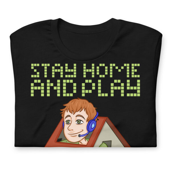 Game On, Stay Safe: The Ultimate T-Shirt for Homebound Gamers - Image 3