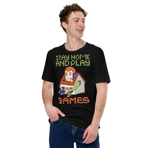 Game On, Stay Safe: The Ultimate T-Shirt for Homebound Gamers - Image 7