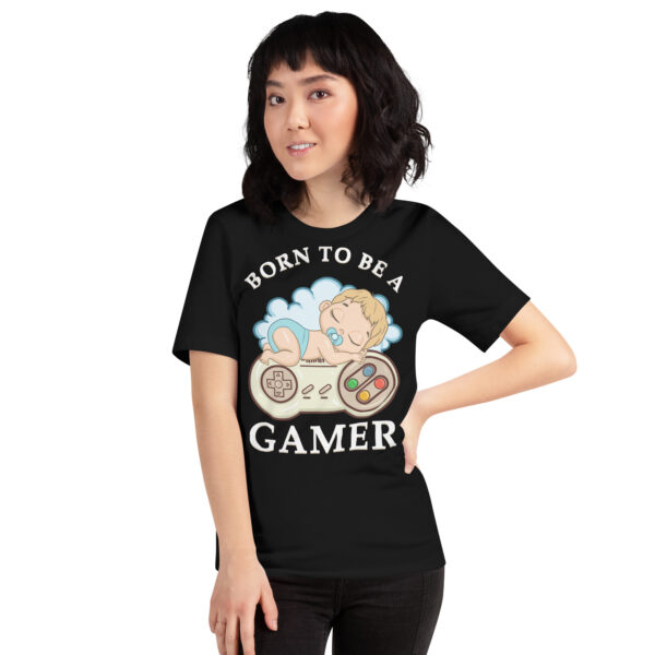 Destined for the Game: 'Born to Be a Gamer' Unisex T-Shirt! - Image 13