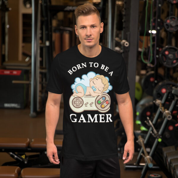 Destined for the Game: 'Born to Be a Gamer' Unisex T-Shirt! - Image 16