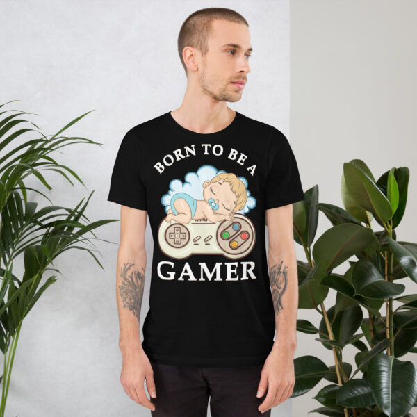 Destined for the Game: 'Born to Be a Gamer' Unisex T-Shirt! - Image 18