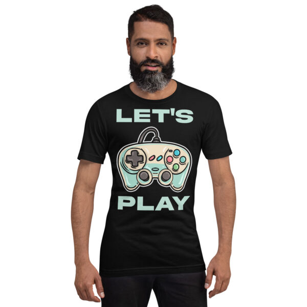 Game in Ultimate Comfort: 'Let's Play' Unisex T-Shirt! - Image 11