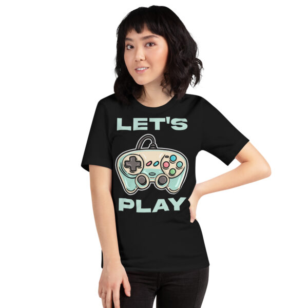 Game in Ultimate Comfort: 'Let's Play' Unisex T-Shirt! - Image 17