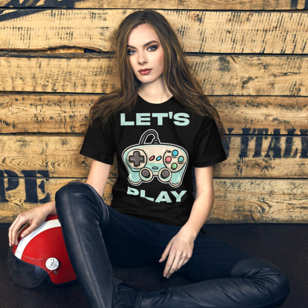 Game in Ultimate Comfort: 'Let's Play' Unisex T-Shirt! - Image 18