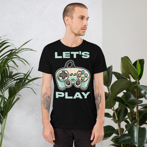 Game in Ultimate Comfort: 'Let's Play' Unisex T-Shirt! - Image 19