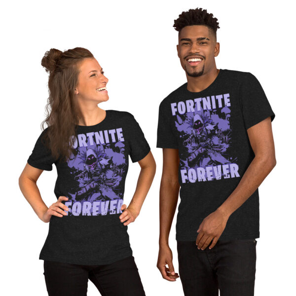 Eternal Battle Unisex Tee: Fortnite's Raven - Image 18