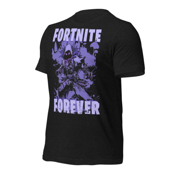 Eternal Battle Unisex Tee: Fortnite's Raven - Image 9