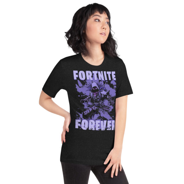 Eternal Battle Unisex Tee: Fortnite's Raven - Image 12