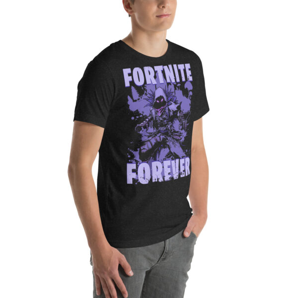 Eternal Battle Unisex Tee: Fortnite's Raven - Image 20