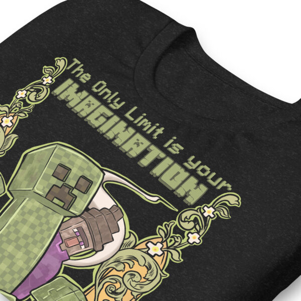 Crafter's Canvas Unisex Tee: Minecraft Imagination - Image 11