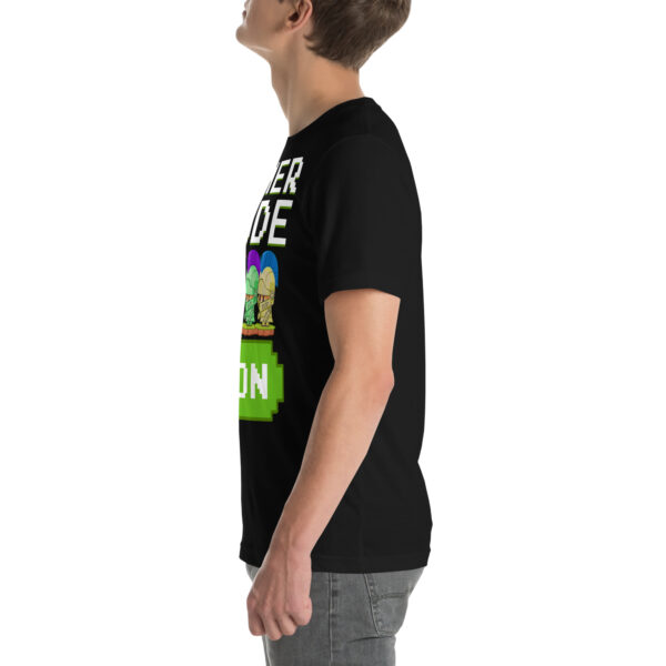 Power Up Your Wardrobe with the 'Gamer Mode On' Black Tee! - Image 20