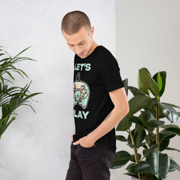 Game in Ultimate Comfort: 'Let's Play' Unisex T-Shirt! - Image 24