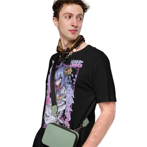 Ethereal Hunter Unisex Tee: League of Legends Kindred - Image 7