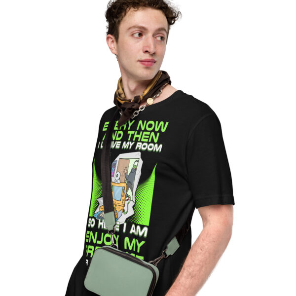 Rare Appearance Edition: 'Enjoy My Presence' Gamer Unisex T-Shirt - Image 2