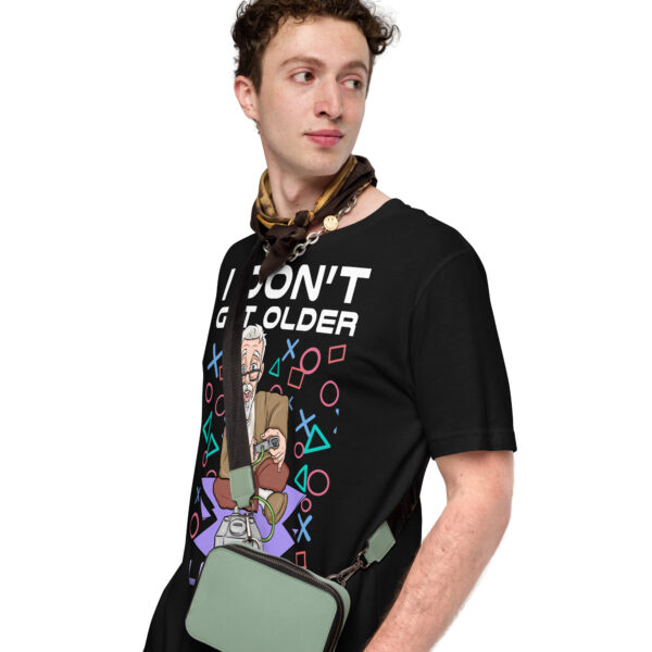 I Don't Get Older, I Level Up - Gamer's Unisex T-Shirt - Image 2