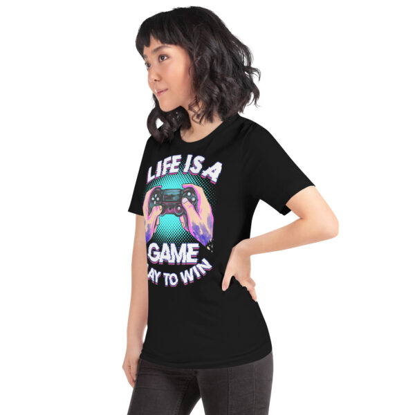 Embrace the Gamer's Creed: 'Life Is A Game - Play To Win' Tee - Image 11