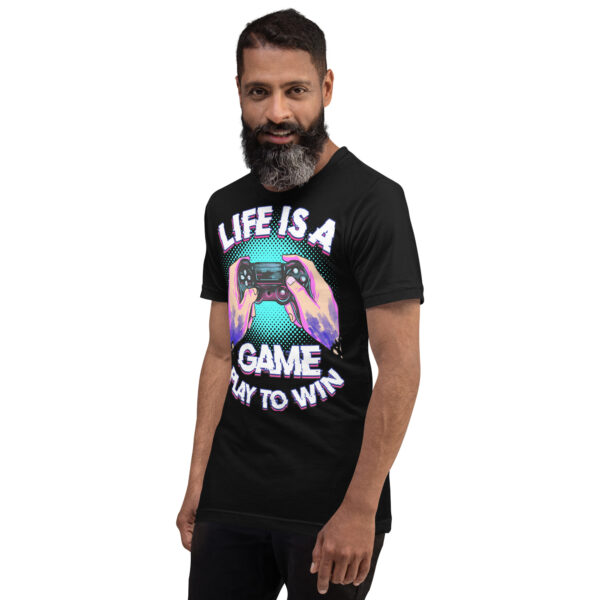 Embrace the Gamer's Creed: 'Life Is A Game - Play To Win' Tee - Image 20