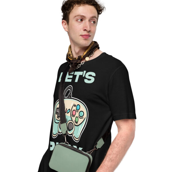 Game in Ultimate Comfort: 'Let's Play' Unisex T-Shirt! - Image 2