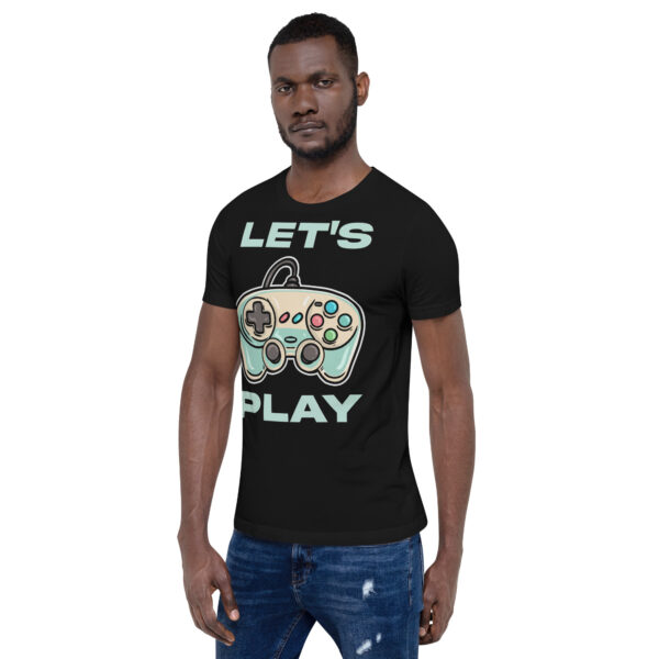 Game in Ultimate Comfort: 'Let's Play' Unisex T-Shirt! - Image 12