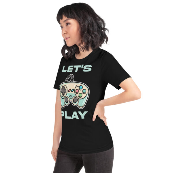 Game in Ultimate Comfort: 'Let's Play' Unisex T-Shirt! - Image 16