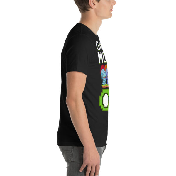 Power Up Your Wardrobe with the 'Gamer Mode On' Black Tee! - Image 16