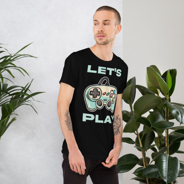 Game in Ultimate Comfort: 'Let's Play' Unisex T-Shirt! - Image 25