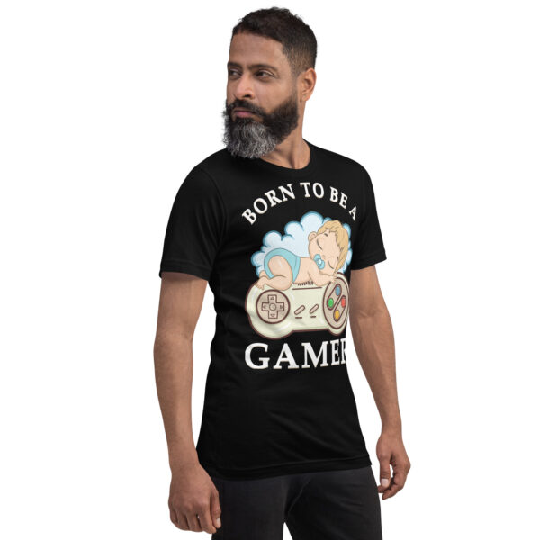 Destined for the Game: 'Born to Be a Gamer' Unisex T-Shirt! - Image 24