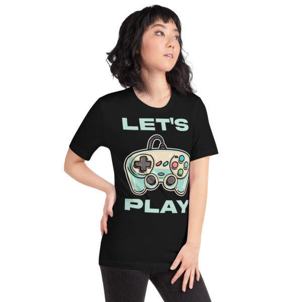 Game in Ultimate Comfort: 'Let's Play' Unisex T-Shirt! - Image 15