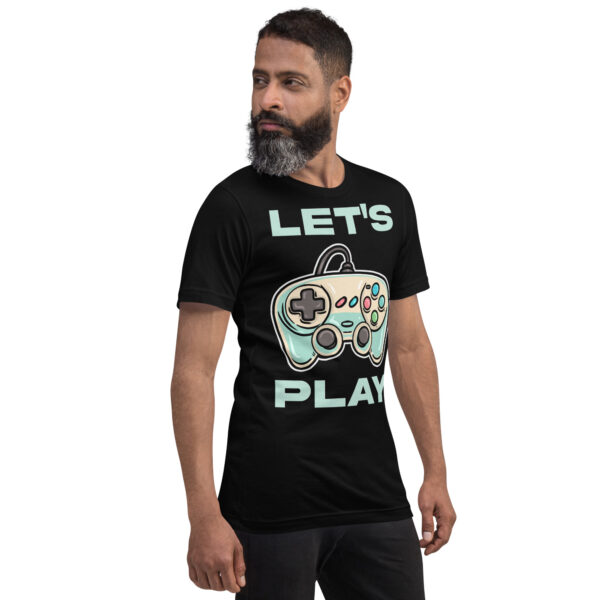 Game in Ultimate Comfort: 'Let's Play' Unisex T-Shirt! - Image 26