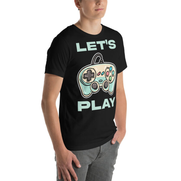 Game in Ultimate Comfort: 'Let's Play' Unisex T-Shirt! - Image 27