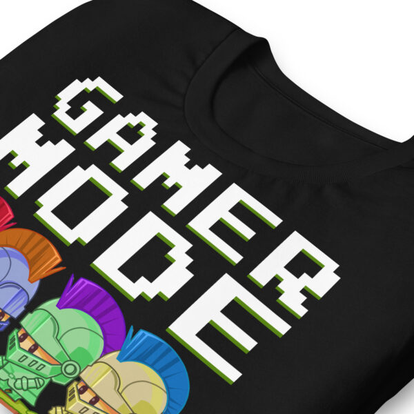 Power Up Your Wardrobe with the 'Gamer Mode On' Black Tee! - Image 2