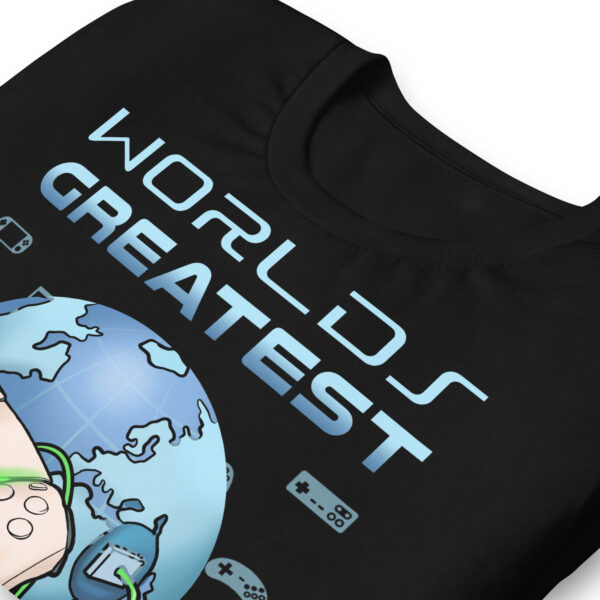 Claim Your Throne: The 'World's Greatest Gamer' Unisex Tee - Image 9