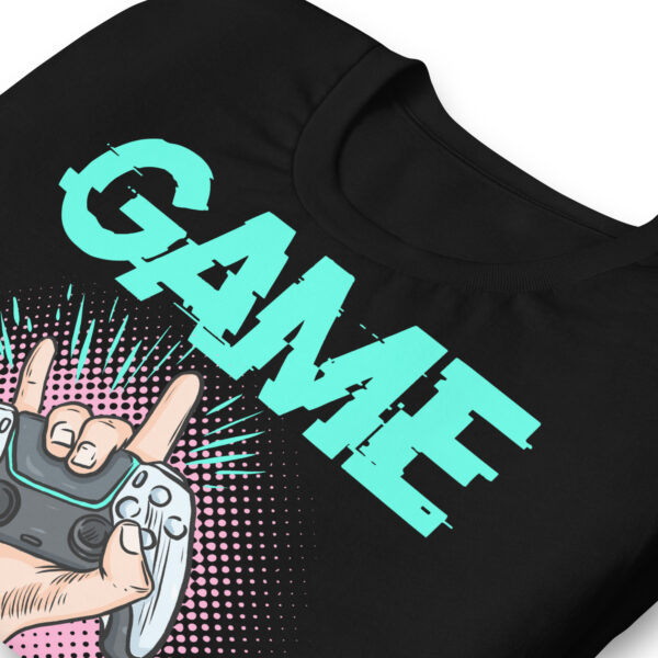 Rock Your Gamer Vibe with the 'Game & Roll' Unisex Tee! - Image 6