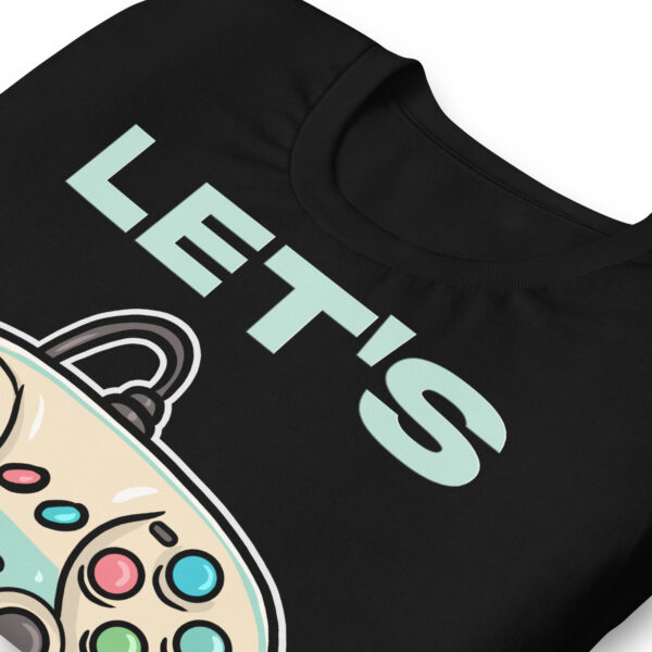 Game in Ultimate Comfort: 'Let's Play' Unisex T-Shirt! - Image 6