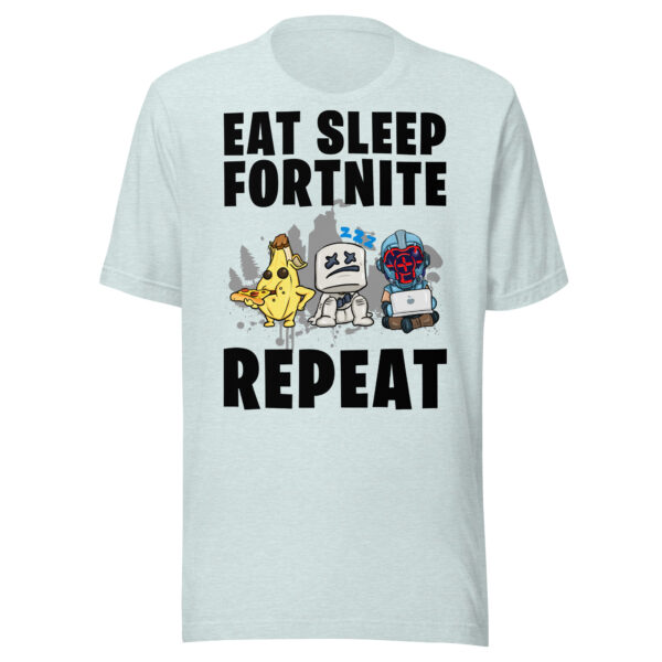 Victory Royale Routine Unisex Tee: Fortnite Cycle - Image 41