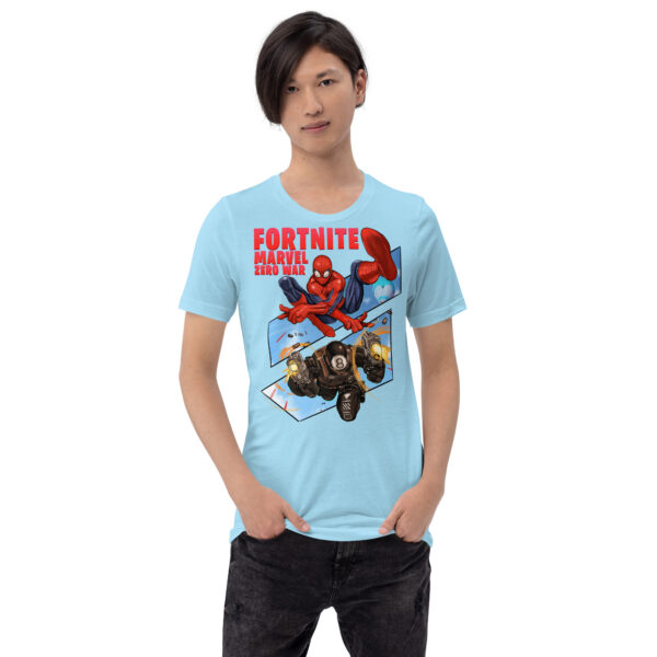 Alliance of Legends Unisex Tee: Fortnite x Marvel Zero War - Image 6