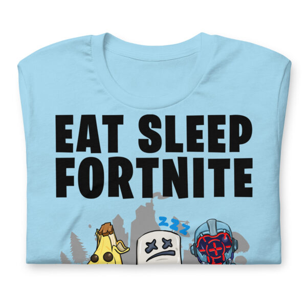 Victory Royale Routine Unisex Tee: Fortnite Cycle - Image 29