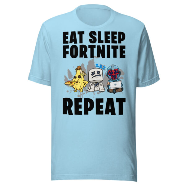 Victory Royale Routine Unisex Tee: Fortnite Cycle - Image 40