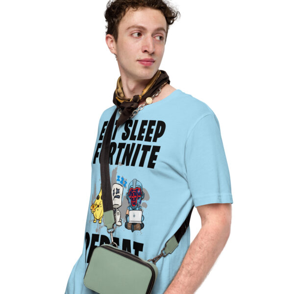 Victory Royale Routine Unisex Tee: Fortnite Cycle - Image 30