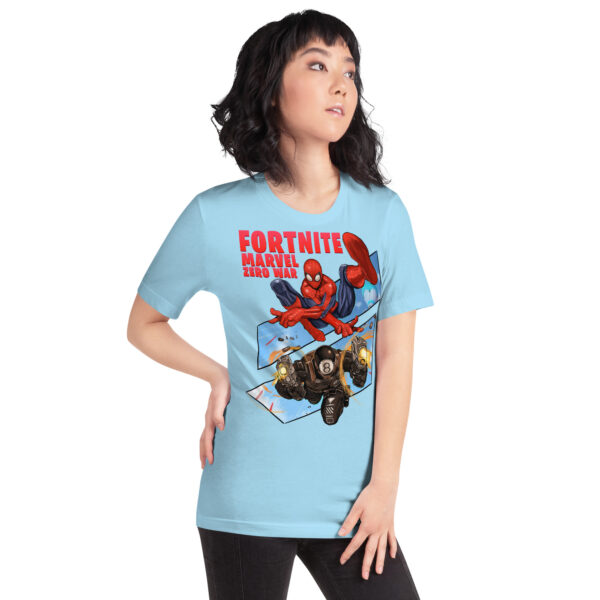 Alliance of Legends Unisex Tee: Fortnite x Marvel Zero War - Image 7